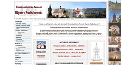 Desktop Screenshot of farnostrtyne.cz